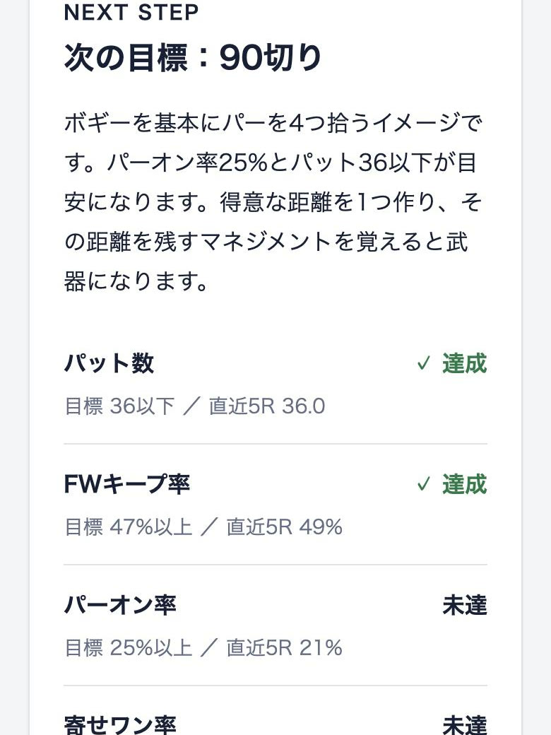 DEKIRUの次の目標（見本）
